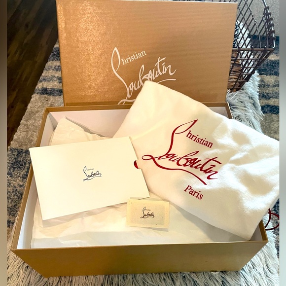 Christian Louboutin | Other | Authentic Christian Louboutin Gift Box ...